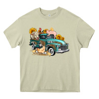 Mossy western farm truck coop animals farm animals Heavy Core Tee - FaDigitalArtStudio