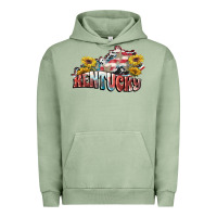 Pigment Oil Green Kentucky 4th of July Urban Hoodie - FaDigitalArtStudio