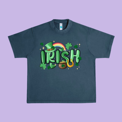 Irish Urban Heavy Tee Designed By Maliassmallbusiness