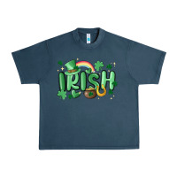 Midnight Navy irish Urban Heavy Tee - MaliasSmallBusiness