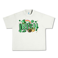 Pistachio irish Urban Heavy Tee - MaliasSmallBusiness