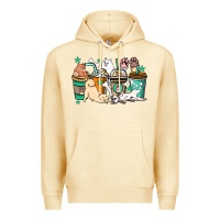 Pina Colada Dog coffee cups Premium Hoodie - HowdyJamesFarm