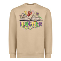 Mushroom teacher mardi gras Heavyweight Sweatshirt - MaliasSmallBusiness