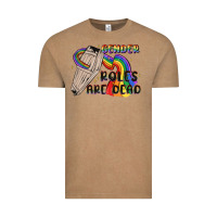 Vintage Coffee gender roles are dead Vintage Tee - MaliasSmallBusiness