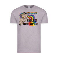 Vintage Zinc gender roles are dead Vintage Tee - MaliasSmallBusiness