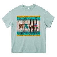 Arona western turquoise mama Heavy Core Tee - BarkalooDesign