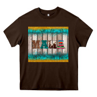 Western Turquoise Mama Heavy Core Tee | Teevron