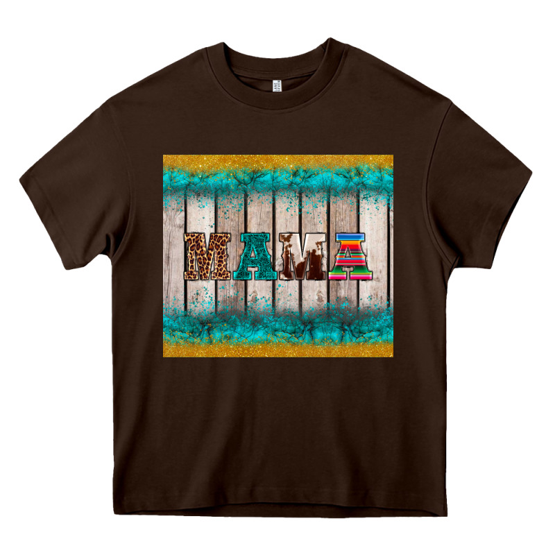 Western Turquoise Mama Heavy Core Tee by BarkalooDesign | Teevron