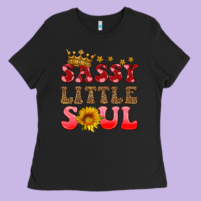 Sassy Little Soul Ladies Tee Designed By Hra Design Shop