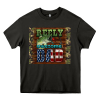 Asphalt reely awesome dad Heavy Core Tee - HRA Design Shop