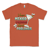 Copper i have mixed drinks about feeling Classic Tee - MaliasSmallBusiness