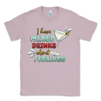 Lilac i have mixed drinks about feeling Classic Tee - MaliasSmallBusiness