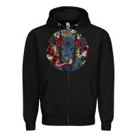 Black Black Angus Calf Christmas Zipper Hoodie - RanaPortraitStore