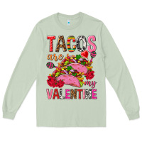 Matcha tacos are my valentine Long Sleeve Tee - NancyCooperArtShop