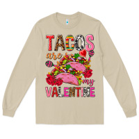 Mushroom tacos are my valentine Long Sleeve Tee - NancyCooperArtShop