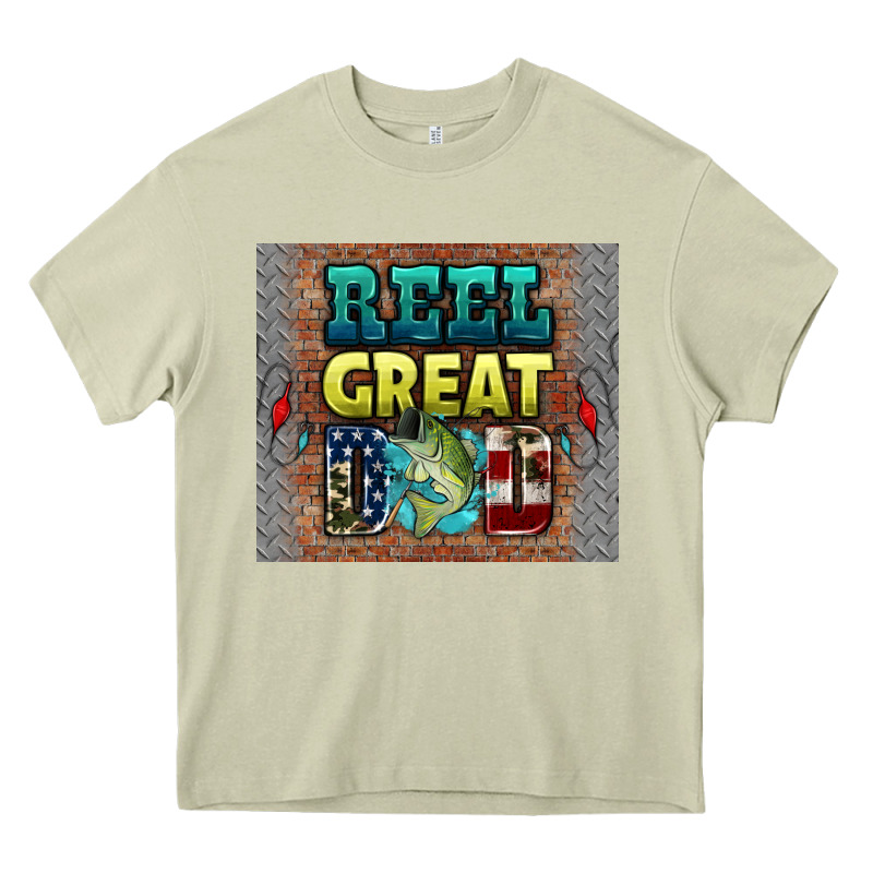 Reel Great Dad Heavy Core Tee by HRA Design Shop | Teevron