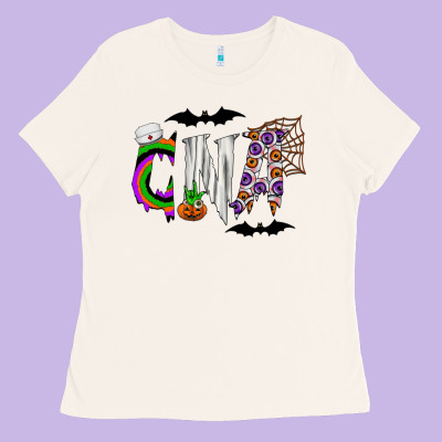 Halloween Cna Ladies Tee Designed By Cowhidedigitalart