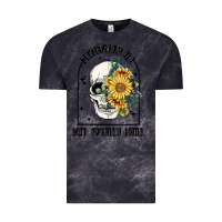 Cloud Black mentally ill but totally chill Vintage Tee - MaliasSmallBusiness