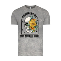 Cloud Rock mentally ill but totally chill Vintage Tee - MaliasSmallBusiness