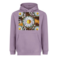 Lavender western daisy and cowhide tumbler tbs Heavyweight Hoodie - TumblerDesignByShophia