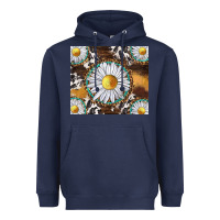 Navy western daisy and cowhide tumbler tbs Heavyweight Hoodie - TumblerDesignByShophia