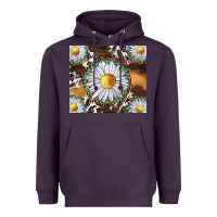 Western Daisy And Cowhide Tumbler Tbs Heavyweight Hoodie | Teevron