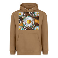 Toasted Coconut western daisy and cowhide tumbler tbs Heavyweight Hoodie - TumblerDesignByShophia