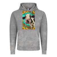 Cloud Rock Western Holstein Cow Vintage Hoodie - LillyAllenDesigns