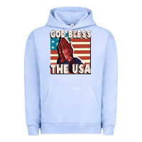 Pigment Grape Ice God Bless the USA Urban Hoodie - FaDigitalArtStudio