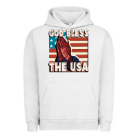 Pigment Lunar Rock God Bless the USA Urban Hoodie - FaDigitalArtStudio