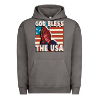 Pigment Tornado God Bless the USA Urban Hoodie - FaDigitalArtStudio