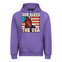 Tulip God Bless the USA Urban Hoodie - FaDigitalArtStudio