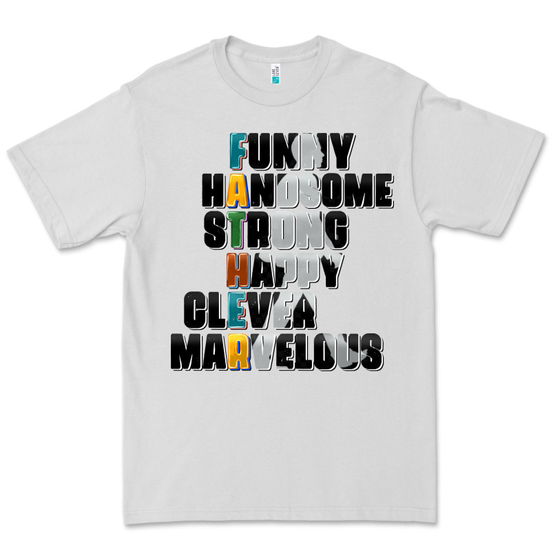 Father Words Premium Tee by AdoDesignShop | Teevron