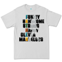 Dove Grey father words Premium Tee - AdoDesignShop