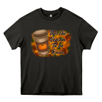 Asphalt tis the season to be basic Heavy Core Tee - RacoonDesign