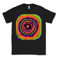 Black halloween tie  dye pattern Classic Tee - RanaPortraitStore
