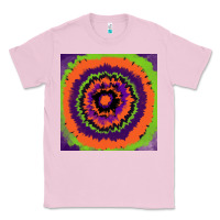 Bubblegum Pink halloween tie  dye pattern Classic Tee - RanaPortraitStore