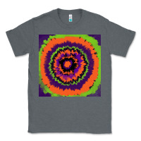 Charcoal Heather halloween tie  dye pattern Classic Tee - RanaPortraitStore