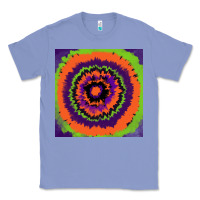 Colony Blue halloween tie  dye pattern Classic Tee - RanaPortraitStore