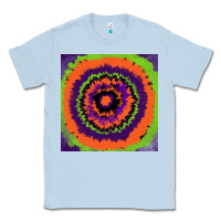 Dusty Blue halloween tie  dye pattern Classic Tee - RanaPortraitStore