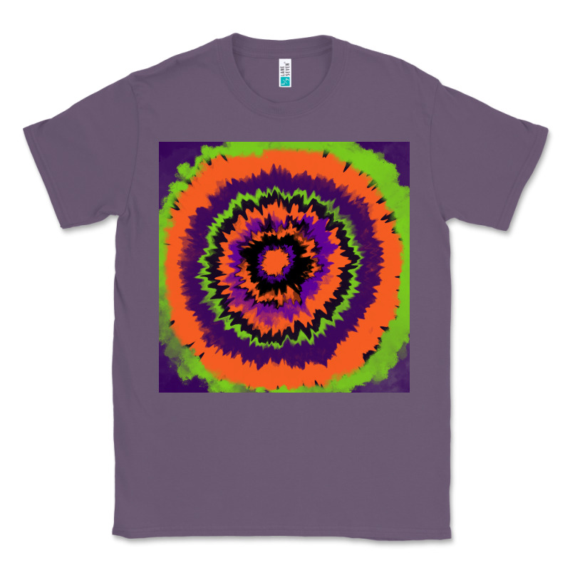 Halloween Tie  Dye Pattern Classic Tee by RanaPortraitStore | Teevron