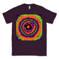 Plum halloween tie  dye pattern Classic Tee - RanaPortraitStore
