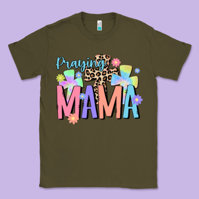 Praying Mama Classic Tee Designed By Jahusdesignshop