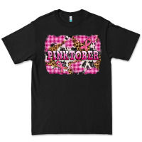 Black pinktober with cancer ribbon Premium Tee - AdoDesignShop