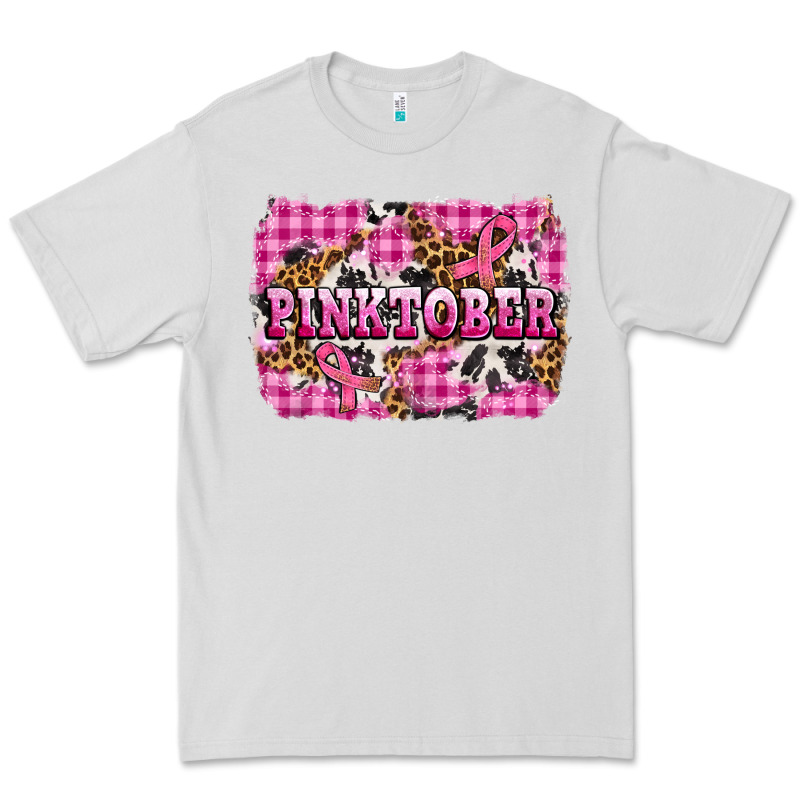 Pinktober With Cancer Ribbon Premium Tee by AdoDesignShop | Teevron