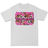 Dove Grey pinktober with cancer ribbon Premium Tee - AdoDesignShop