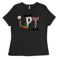 Black lpt Ladies Tee - CowhideDigitalArt