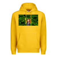 Lemon wizard girl and cat Premium Hoodie - TumblerDesignByShophia