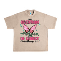 French Oak new creation in christ 2 corinthians5.17 Urban Heavy Tee - MaliasSmallBusiness