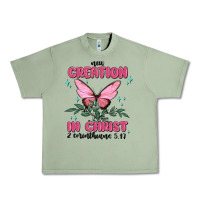 Oil Green new creation in christ 2 corinthians5.17 Urban Heavy Tee - MaliasSmallBusiness